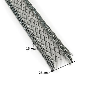 Сетка оцинкованная для крепления бентонитового шнура, 1 м.п. 15х25 мм, Sanpol Украина 0108 фото от Arfen