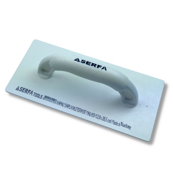 Тертка штукатурна пластикова 12,8/26,5 см Ready Plaster Trowel Open Handle, біла (492) 492 фото від Arfen