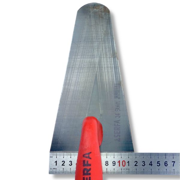 Кельма штукатурна заокруглена Plaster & Brick Trowel 24 см (343) 343 фото від Arfen