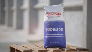 Самовыравнивающаяся усиленная смесь (толщина 10-30 мм)Teknoself 500 (25 кг). 1670701072 фото от Arfen
