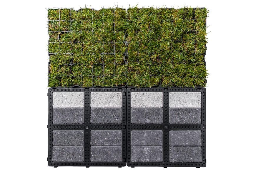 Георешітка Inovgreen IG 50 MOD1 50x50x5 см Решітка для паркування та доріг 0305-MOD1 фото від Arfen