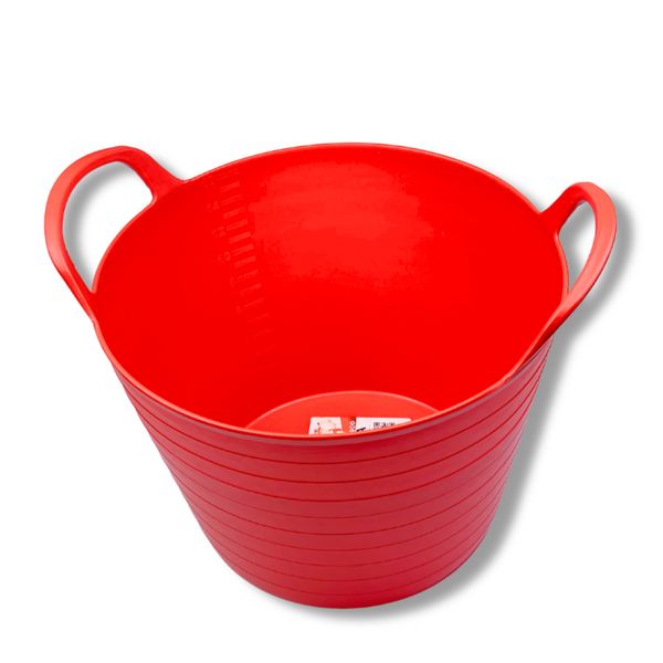 Відро еластичне будівельне Elastic Bucket Lux 16 л, червоне (333) 333 фото від Arfen