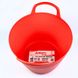 Відро еластичне будівельне Elastic Bucket Lux 16 л, червоне (333) 333 фото 1/8