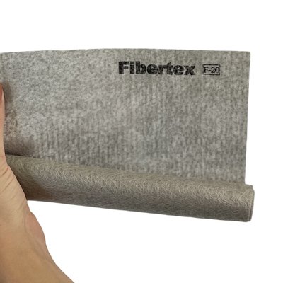 Геотекстиль Fibertex F-20 100 г/кв.м, сірий, 5х100 м 100007163 фото