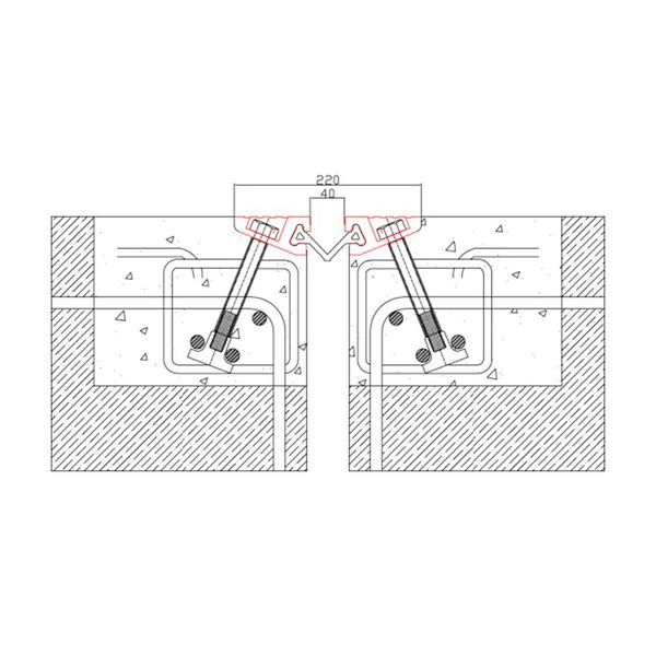 Алюминиевый мостовой деформационный профиль Arfen А-ВЕ 0286 фото от Arfen